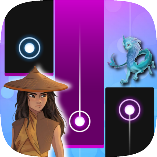 Raya and the Dragon piano game icon