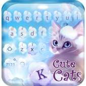 Cute Cats Keyboard Theme