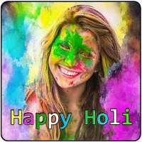 Happy Holi Photo Frame