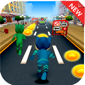 Subway Pj Run Jungle Game Adventure Mask icon