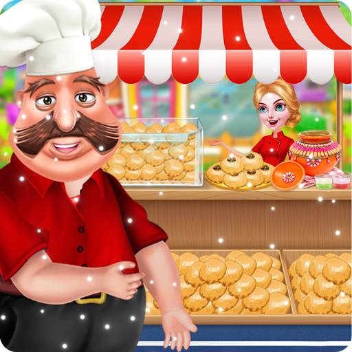 Crunchy Panipuri Maker Cooking Golgappa-Maker icon