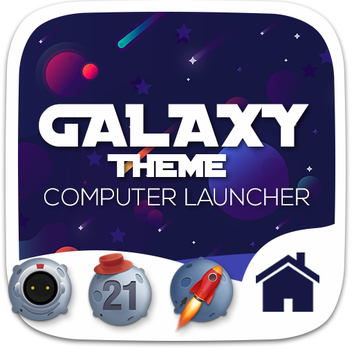 Galaxy Theme For Computer Launcher icon