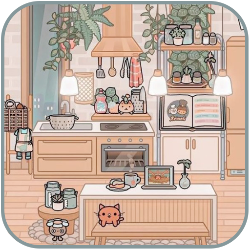 Aesthetic Room Ideas Toca Boca icon