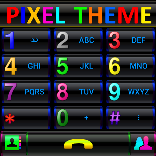 PP THEME PIXELPHONE BLACK COLORS icon