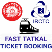 Fast Tatkal Ticket Booking IRCTC icon