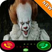 Call From OLD Pennywise vedio-sms-chat on 9Apps