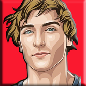 Youtube Celebrity Color By Number Adult Pixel Art icon