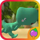 Dino Run - Baby dinosaur run game icon