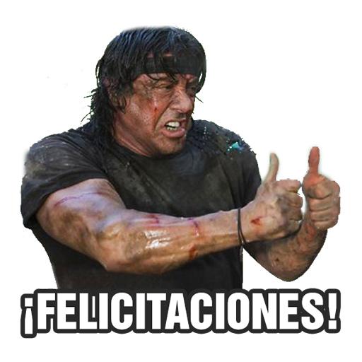 Stickers graciosos con frases para WhatsApp icon