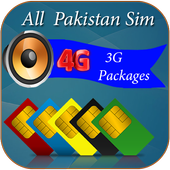 Pakistan Mobile Packages - All Sim Packages أيقونة