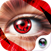 Sharingan Eyes Camera Editor - Eye Color Changer icon