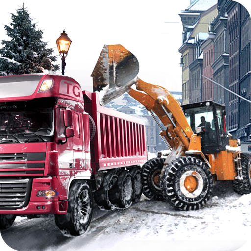 Loader &amp; Dump Truck Winter SIM icon