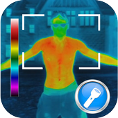 Thermal Camera Illusion &amp; Flashlight icon
