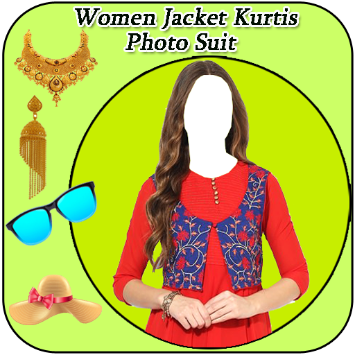 Women Jacket Kurtis Photo Suit icon