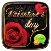 GO SMS VALENTINE'S DAY THEME on 9Apps