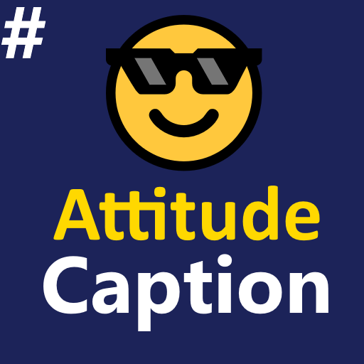 Attitude Caption and captions for pictures icon