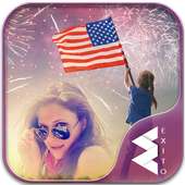USA Independent Day Photo Frames