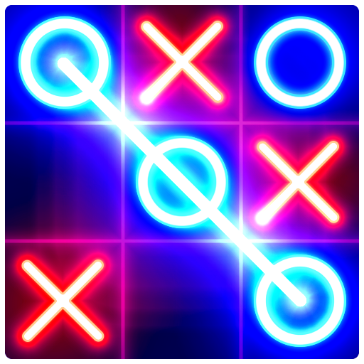 Tic Tac Toe Glow icon