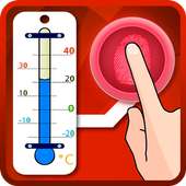 Fever Thermometer Temp. Prank on 9Apps