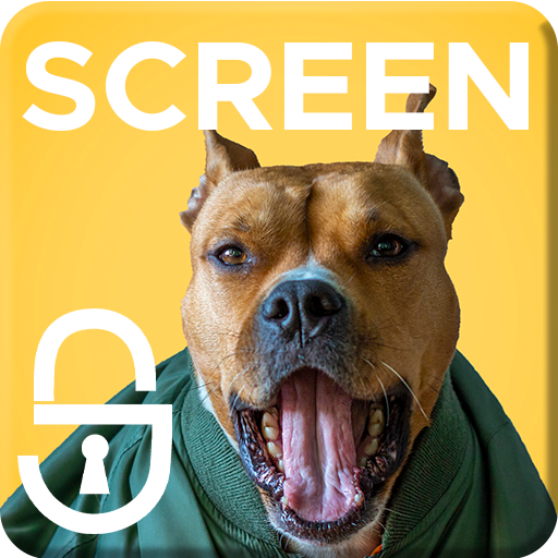 Pitbull Dog Pet Puppy Theme Screen Lock icon