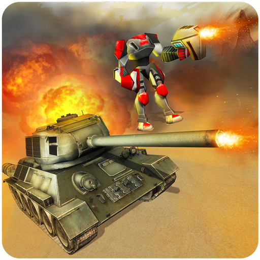 Off Road Army Tanks VS Robots. icon