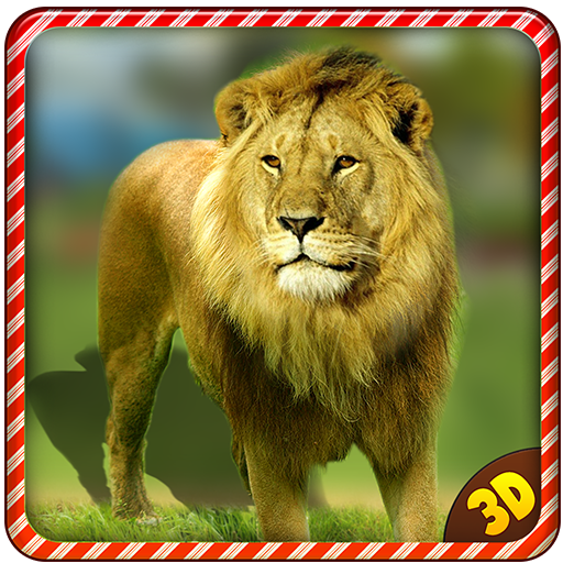 Wild Angry Lion Revenge Sim 3D icon