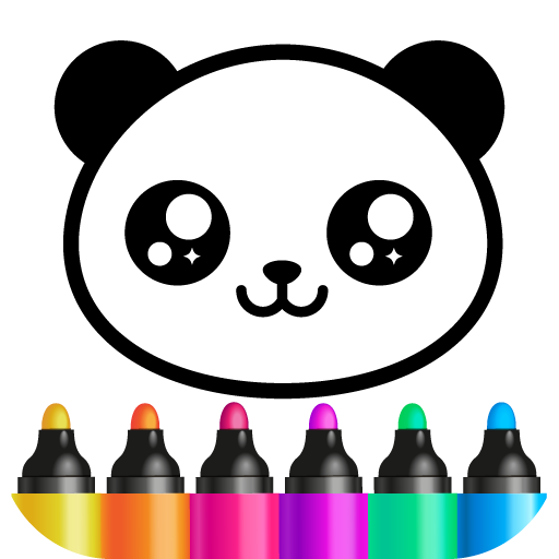Crianças Desenhos para colorir icon