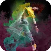 Smoke Effect Photo Frames Graffiti on 9Apps