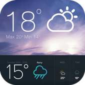 Transparent weather Widget on 9Apps