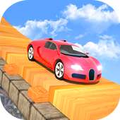 Mega-ramp car driver simulator