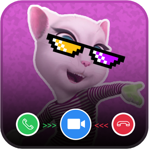 Video Call From Angela’s Chat Simulator Talk Fake icon