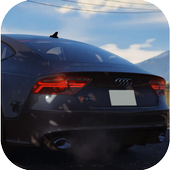 Car Parking Audi RS7 Simulator icon