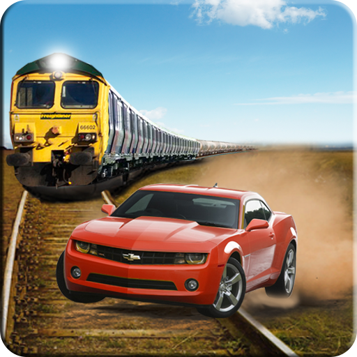 Train vs Car Racing - Professional Racing Game icon