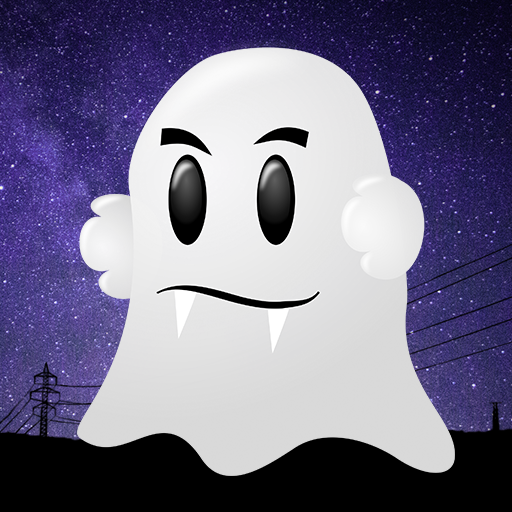 Shooting ghosts with additional reality in 3D icon