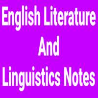 English Literature and Linguistics Notes