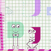 Snip  shapes  clip cut puzzle icon