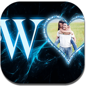 Lighting Text Photo Frames 2018 أيقونة