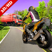 Highway Traffic Rider 3d Motorcycle Racer icon
