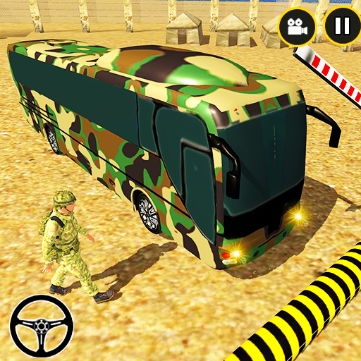Army Bus Driving 2020 US Military Coach Bus Games icon