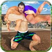 Kabaddi WWE Fighting