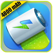 4800 mah battery saver- battery booster: simulated icon