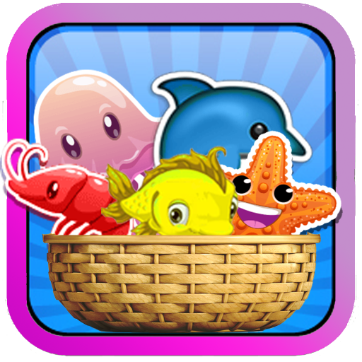Emoji Basket – Match 3 Puzzle icon