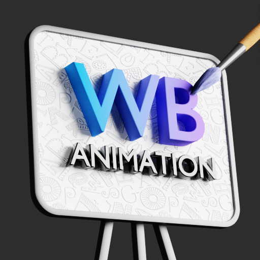 Whiteboard Animation Text icon
