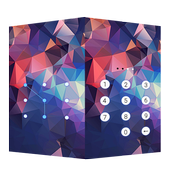 Green AppLock Theme Origami icon