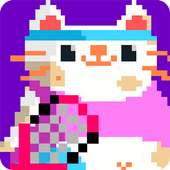 Candy Cat Tennis – 8-bit bash
