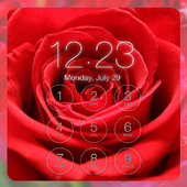 Rose Love Lock Screen Background icon