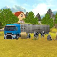 Bauernhof LKW 3D: Kuh Transport