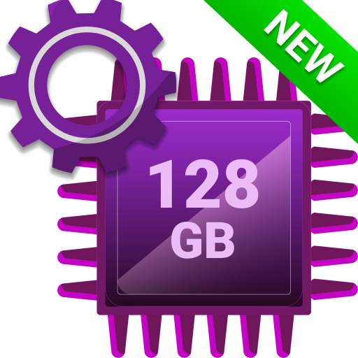 128GB SD Card Memory Booster &amp; Cleaner icon