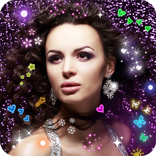 Glitter Art: Glitter Light Photo Effect icon