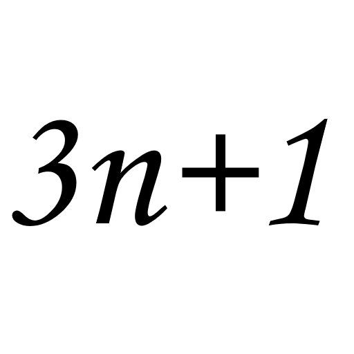 Collatz Conjecture Calculator (3n 1) icon